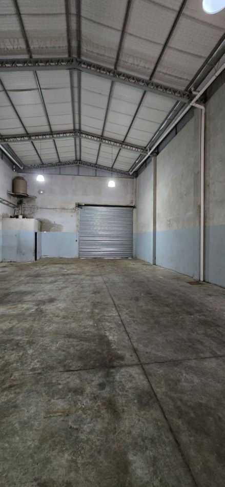 Se alquila galpon con gas industrial