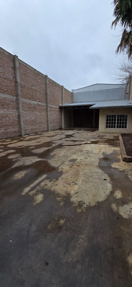 Se alquila galpon con gas industrial