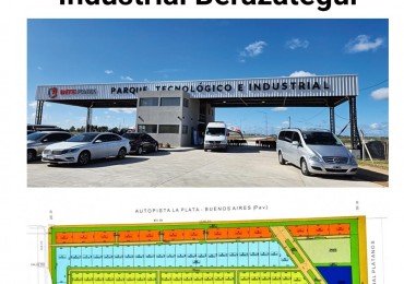 Se Vende lote central de 2000m2 Parque industrial Intepark
